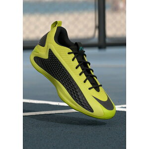 AfB_X Y tBbglX X|[c ANTHONY EDWARDS 1 LOW - Basketball shoes - preloved lime/core black/pure teal