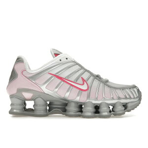 Nike iCL fB[X Xj[J[ yNike Shox TL Pink Foam (Women's)z TCY US_5(22.0cm) Metallic Platinum/Pink Foam/White/Pinksicle