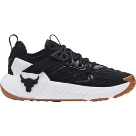 アンダーアーマー レディース フィットネス スポーツ Under Armour Women's Project Rock 6 Training Shoes Black/White