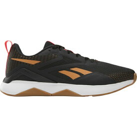 リーボック メンズ フィットネス スポーツ Reebok Men's Nano TR 2.0 Training Shoes Black/Brown