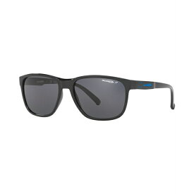 アーネット メンズ サングラス・アイウェア アクセサリー Polarized Sunglasses, AN4257 57 URCA BLACK/POLAR GREY