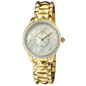 ジェビル レディース 腕時計 アクセサリー Women's Siena Swiss Quartz Ion Plating Gold-Tone Bracelet Watch 38mm Gold-Tone