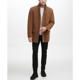 コールハーン メンズ ジャケット＆ブルゾン アウター Men's Wool Plush Car Coat Camel