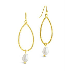 スターリングフォーエバー レディース ピアス＆イヤリング アクセサリー Elyse Dangle Cultured Freshwater Pearl Earrings Gold