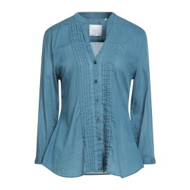 【送料無料】 ザカス レディース シャツ トップス Shirts Blue