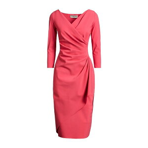 �y���������z �`�A���E�{�j�E�v�e�B�E���[�u ���f�B�[�X �����s�[�X �g�b�v�X Midi dresses Pink