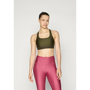 A_[A[}[ fB[X tBbglX X|[c CROSSBACK MID - Medium support sports bra - expedition green/black