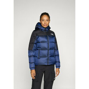 m[XtFCX fB[X WPbgu] AE^[ W DIABLO DOWN 2.0 HOODED JACKET - Down jacket - estate blue/black heather