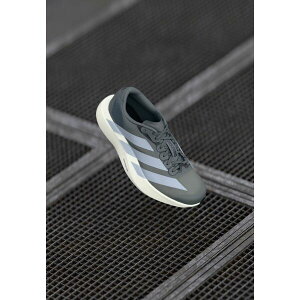 アディダス メンズ フィットネス スポーツ ADIZERO EVO SL - Road running shoes - grey four/halo silver-coloured/core black