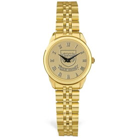 ジャーディン レディース 腕時計 アクセサリー Yale Bulldogs Women's Logo Medallion Rolled Link Bracelet Wristwatch Gold