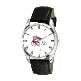 ジャーディン レディース 腕時計 アクセサリー Fresno State Bulldogs Women's Berkeley Leather Watch Black