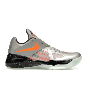 Nike �i�C�L �����Y �X�j�[�J�[ �yNike KD 4 Galaxy (2024)�z �T�C�Y US_12(30.0cm) Metallic Silver/Total Orange/Dark Grey