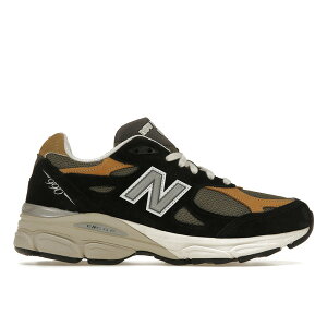New Balance �j���[�o�����X �����Y �X�j�[�J�[ �yNew Balance 990v3 MiUSA Black Tan�z �T�C�Y US_10(28.0cm) Black/Tan