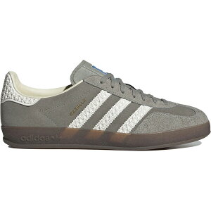 adidas AfB_X Y Xj[J[ yadidas Gazelle Indoor Dark Grey Whitez TCY US_11.5(29.5cm) Grey/White