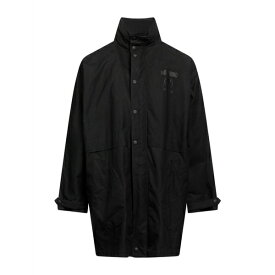 【送料無料】 モスキーノ メンズ ジャケット＆ブルゾン アウター Overcoats & Trench Coats Black