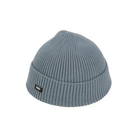 バンズ メンズ 帽子 アクセサリー POST SHALLOW CUFF BEANIE Slate blue