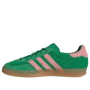 adidas �A�f�B�_�X ���f�B�[�X �X�j�[�J�[ �y(WMNS) adidas Gazelle Indoor Furry 'Green Pink' JP8342�z �T�C�Y US_9(26.0cm)