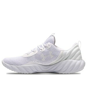 Under Armour �A���_�[�A�[�}�[ ���f�B�[�X �X�j�[�J�[ �y(WMNS) Under Armour Charged Will Running Shoes White 3022039-104�z �T�C�Y US_6(23.0cm)