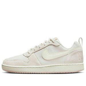 Nike �i�C�L ���f�B�[�X �X�j�[�J�[ �y(WMNS) Nike Court Borough Low Premium 'Sail Light Orewood Brown' 861533-101�z �T�C�Y US_6(23.0cm)