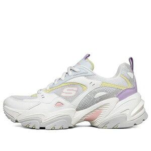 Skechers �X�P�b�`���[�Y ���f�B�[�X �X�j�[�J�[ �y(WMNS) Skechers Stamina V2 low Running Shoes GS White/Purple 896004-WMLT�z �T�C�Y US_5.5(22.5cm)
