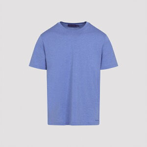 t[ Y TVc gbvX Cotton T-shirt Periwinkle Melange
