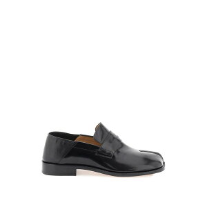 }^}WF Y Xb|E[t@[ V[Y Tabi Loafers Black