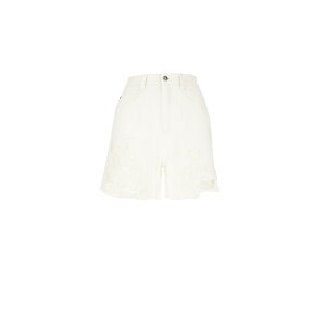 エルマンノ シェルヴィーノ レディース カジュアルパンツ ボトムス Shorts Bianco
