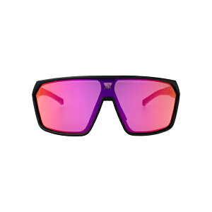 AfB_X fB[X TOXACEFA ANZT[ Sp0108 Sunglasses nero opaco / viola grad e/o specchiato