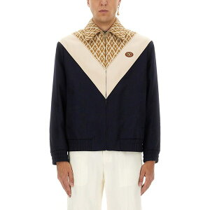 @eBm Y WPbgu] AE^[ Wool Bomber Jacket With Print Toute La V MULTICOLOUR