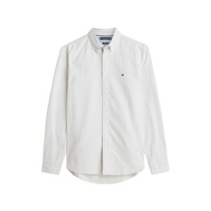 �g�~�[ �q���t�B�K�[ �����Y �V���c �g�b�v�X Heritage oxford stripe-print shirt White