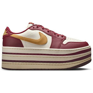 Jordan �W���[�_�� ���f�B�[�X �X�j�[�J�[ �yJordan 1 Low Triple Stack Team Red Pale Ivory (Women's)�z �T�C�Y US_W_12 Team Red/Pale Ivory/Sanded Gold