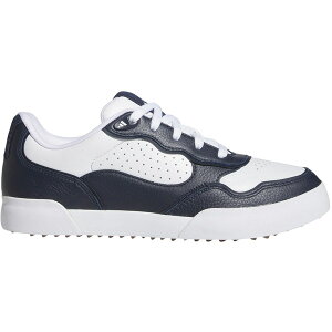 adidas �A�f�B�_�X ���f�B�[�X �X�j�[�J�[ �yadidas Retrocross 25 Spikeless Golf Cloud White Collegiate Navy Gum (Women's)�z �T�C�Y US_5.5(22.5cm) Cloud White/Collegiate Navy/Gum