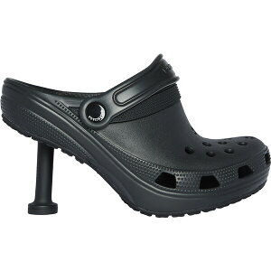 Balenciaga �o�����V�A�K ���f�B�[�X �X�j�[�J�[ �yBalenciaga x Crocs Madame 80MM Black (Women's)�z �T�C�Y US_7(24.0cm) Black