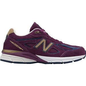New Balance �j���[�o�����X ���f�B�[�X �X�j�[�J�[ �yNew Balance 990v4 Claret (Women's)�z �T�C�Y US_6(23.0cm) Claret/Pigment