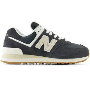 New Balance �j���[�o�����X ���f�B�[�X �X�j�[�J�[ �yNew Balance 574 Black Sand Angora (Women's)�z �T�C�Y US_6.5(23.5cm) Black/Sand/Angora