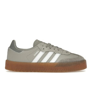 adidas �A�f�B�_�X ���f�B�[�X �X�j�[�J�[ �yadidas Sambae Grey Cloud White (Women's)�z �T�C�Y US_6(23.0cm) Grey Two/Cloud White/Grey Three