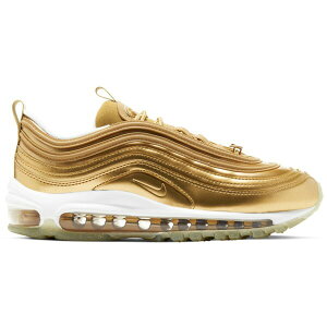 Nike �i�C�L ���f�B�[�X �X�j�[�J�[ �yNike Air Max 97 LX Metallic Gold (Women's)�z �T�C�Y US_7(24.0cm) Metallic Gold/White-Metallic Gold
