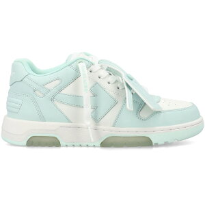 OFF-WHITE �I�t�z���C�g ���f�B�[�X �X�j�[�J�[ �yOFF-WHITE Out Of Office Low White Light Blue (Women's)�z �T�C�Y EU_35(21.5cm) White/Light Blue