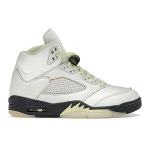 Jordan �W���[�_�� ���f�B�[�X �X�j�[�J�[ �yJordan 5 Retro Luminous Green (Women's)�z �T�C�Y US_W_11 Sail/Luminous Green/Anthracite
