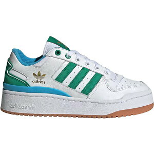 adidas �A�f�B�_�X ���f�B�[�X �X�j�[�J�[ �yadidas Forum Bold White Court Green Sky Rush (Women's)�z �T�C�Y US_8(25.0cm) Cloud White/Court Green/Sky Rush