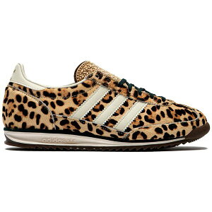adidas �A�f�B�_�X ���f�B�[�X �X�j�[�J�[ �yadidas SL 72 OG Leopard Magic Beige (Women's)�z �T�C�Y US_6(23.0cm) Magic Beige/Ivory/Off White