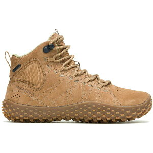 Merrell ������ ���f�B�[�X �X�j�[�J�[ �yMerrell Wrapt Mid Waterproof Tobacco (Women's)�z �T�C�Y US_5.5(22.5cm) Tobacco