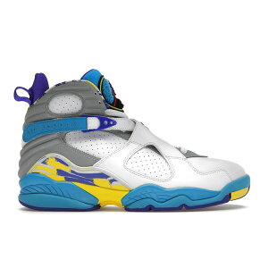 Jordan �W���[�_�� ���f�B�[�X �X�j�[�J�[ �yJordan 8 Retro White Aqua (2007) (Women's)�z �T�C�Y US_W_10 White/Varsity Red-Bright Concord-Aqua Tone