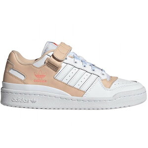 adidas �A�f�B�_�X ���f�B�[�X �X�j�[�J�[ �yadidas Forum Low Halo Blush Cloud White (Women's)�z �T�C�Y US_6.5(23.5cm) Halo Blush / Cloud White / Acid Red