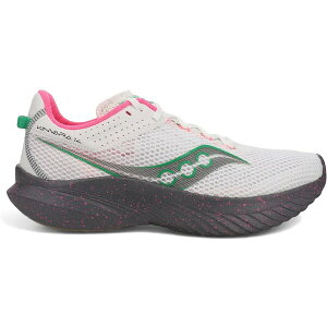 Saucony �T�b�J�j�[ ���f�B�[�X �X�j�[�J�[ �ySaucony Kinvara 14 White Sprig Gravel (Women's)�z �T�C�Y US_5(22.0cm) White/Gravel
