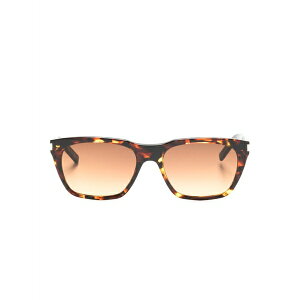 �T�����[���� �A�C�E�F�A �����Y �T���O���X�E�A�C�E�F�A �A�N�Z�T���[ Tortoiseshell-effect tinted-lenses sunglasses Brown