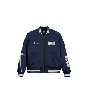 �i�C�L �����Y �W���P�b�g���u���]�� �A�E�^�[ X nigo souvenir bomber jacket Blue