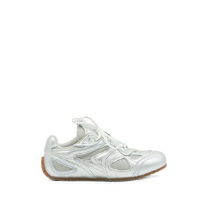 �A�N�Z���A���K�g ���f�B�[�X �X�j�[�J�[ �V���[�Y Metallic-effect panelled sneakers Silver