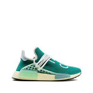 �A�f�B�_�X �����Y �X�j�[�J�[ �V���[�Y X pharrell nmd hu dash green sneakers Green
