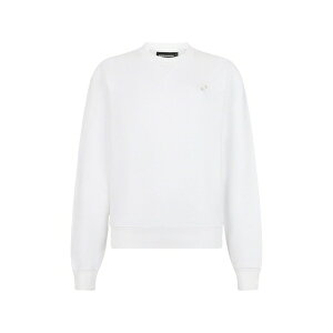 �f�B�[�X�N�G�A�[�h ���f�B�[�X �j�b�g&�Z�[�^�[ �A�E�^�[ Metal d2 upside down cool-fit crewneck sweatshirt White